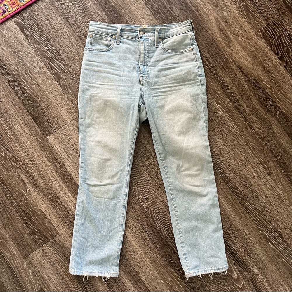 Madewell Slim Demi Boot jeans